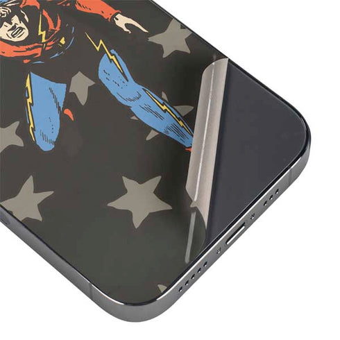 DC Comics The Flash Retro Action Pose iPhone 13 Pro Max Skin